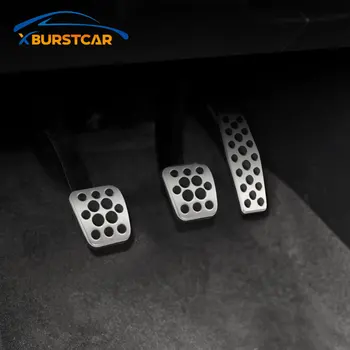 Xburstcar педал крак гориво спирачка съединител MT / AT педали за Chevrolet Cruze седан хечбек Opel Mokka 2013-2015 ASTRA J Insignia