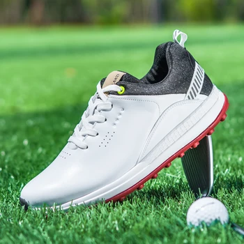 Водоустойчиви мъжки обувки за голф Професионални леки обувки за голфър Обувки за голф на открито Спортни обувки за голф Нови мъжки маратонки за голф