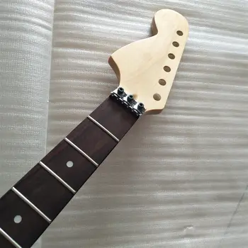 Обратна голяма глава 24 Fret 25.5 инчов кленов електрически китара Neck заключване гайка гланц