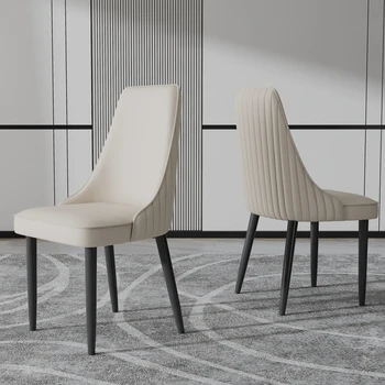 Многоцветен модерен стил тапицирани трансати обратно подкрепа хол стол за хранене диван вътрешен двор парти Cadeira интериор декорация