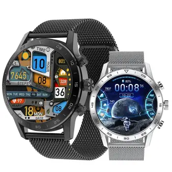 SENBONO KK70 454*454 HD екран мъже смарт часовник по поръчка набиране повикване часовник ЕКГ безжично зареждане DT70 IP68 водоустойчив смарт часовник мъже