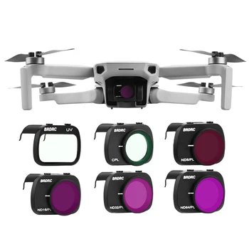 Нов DJI Mini 2 камера обектив филтър Drone филтър за DJI Mavic MINI 1/2/SE Drone филтър комплект UV ND CPL 8/16/32/64 NDPL аксесоари