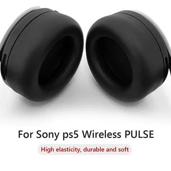 2pcs безжични слушалки слушалки слушалки заменени за Sony / PS5 / PULSE 3D слушалки слушалки ръкав капак