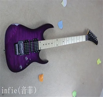 Чисто ново пристигане 2023 китара 5150 ARI тремоло лилаво Електрическа китара