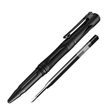 Нова Nitecore NTP21 алуминиева сплав тактическа писалка Schneider Gelion химикалка