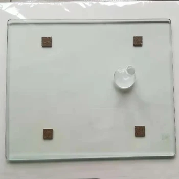 square Пигментна шлифовъчна плоча, плоча за шлайфане от закалено стъкло