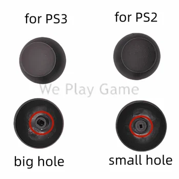 100pcs за Sony PS2 PS3 контролер аналогов джойстик палеца капачка капак бутон резервни части