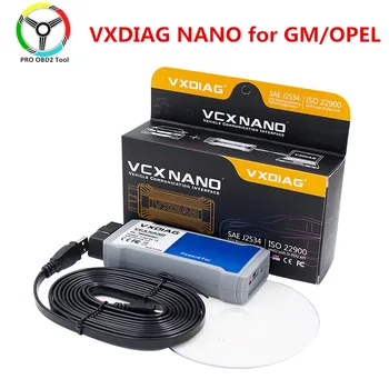 VXDIAG VCX NANO за GM/OPEL GDS2 Диагностичен инструмент vxdiag за G GDS2 скенер GDS2 V2019.04 Tech2win V16.02.24