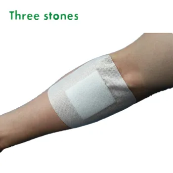  10 * 10cm Стерилно лепило Нетъкани превръзки за грижа за рани с абсорбираща подложка хирургическа мазилка