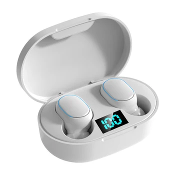 TWS E7S безжични слушалки Bluetooth слушалки слушалки с микрофон Спорт шумопотискащи мини слушалки за Xiaomi Huawei airdots