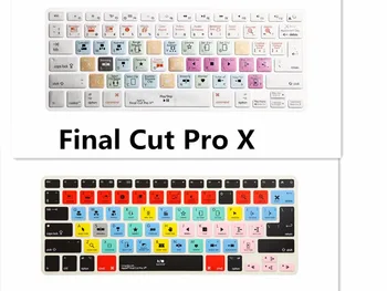 A1278 Final Cut Pro X клавишни комбинации Клавиатура екран капак за Macbook A1278 Apple Намери Cut Pro X KC_A1278_TY_FindCutProX