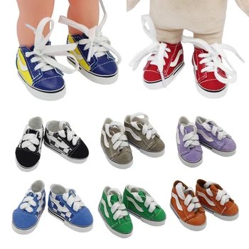 5.8*2.8cm Модни обувки за кукли за 20см плюшена кукла EXO и 14.5-инчови обувки за играчки за кукли за момичета Подарък за деца