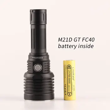  Конвой M21D фенерче, GT FC40 високо CRI, рампа, порт за зареждане Type-C, с 21700 батерия вътре