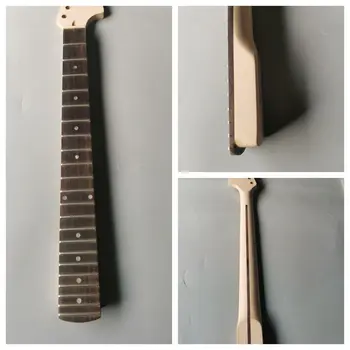 Maple Guitar Neck 25.5 инчов Rosewood Fretboard Dot инкрустация болт на петата 22fret