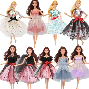 2022 Най-новата рокля ЗА Барби Ежедневни модни дрехи Ръчно изработени дрехи, подходящи за 30 см аксесоари за кукли DIY подарък