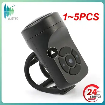  1 ~ 5PCS Електронен рог безопасност USB акумулаторна аларма рог колоездене кормило аларма звънец акумулаторна езда