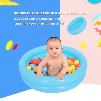 Надуваем плувен басейн Детски играчки на открито Кръгла градинска гребане за 0-3Y бебе