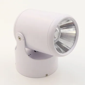 10W 20W бяло / топло бяло петно светлина 180 градуса въртене повърхностно монтирана таванна лампа Led Downlights AC 85-265V