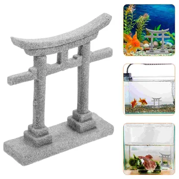 Garden Micro Landscape Fish Tank Ornament Japanese Home Decor Aquarium Adorn Sculpture Lantern DIY