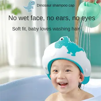 Бебешки мек шампоан капачка продукт защита на ушите силиконови регулируеми шампоан капачки бебе деца продукти за баня баня капачки