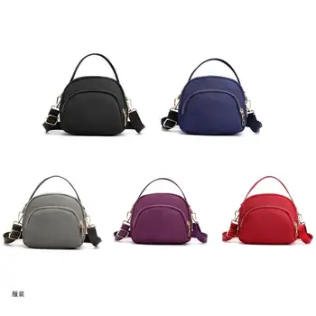 D0UD Leisure чанта Козметика грим чанта мода чанта найлон чанти рамо чанти жени момиче носят чантата Crossbody пътуване чанта