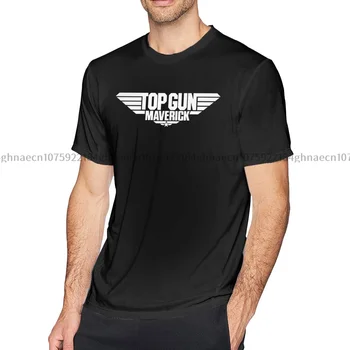 Top Gun Maverick Art Men T-shirt Висококачествена памучна хип-хоп O-образна тениска Унисекс тениска Tops Tee