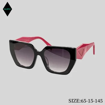 Нова популярна луксозна марка дамски слънчеви очила Персонализиран триъгълен дизайн Класически Gafas Fashion Square UV400 Мъжки слънчеви очила