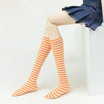 чифт кукли коляното чорапи чорапи чорапогащник дрехи /4 BJD SD кукли облекло рокля-нагоре аксесоар