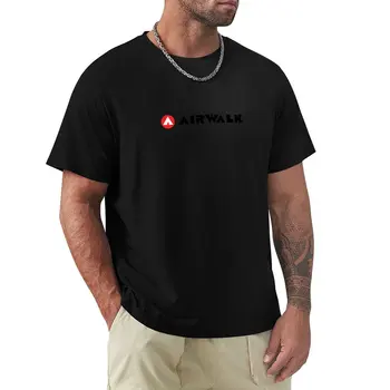Airwalk лого (черен текст) тениска тениска персонализира бързосъхнещи момчета животински печат мъжки шампион тениски