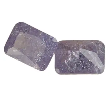  търговия на едро 3X5 ~ 13X18mm A4 тъмно лавандула цвят кубичен циркон пръкват лед цвете камък окъгълник нарязани хлабав CZ скъпоценни камъни за DIY бижута