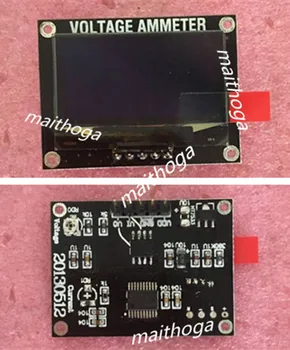 maithoga 1.3 инчов бял / жълт син OLED дисплей модул за DC волтметър амперметър 0-50V