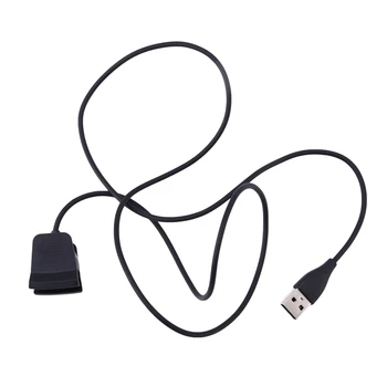 USB кабел за зареждане кабел зарядно устройство за Fitbit Alta HR, фитнес тракер маншет смарт часовник (3Foot / 1Meter, 3-Pack)