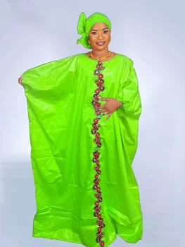 Роба африканска жена 2023 Nouveauté оригинални Bazin Riche дълги рокли за Нигерия Анкара жени сватба вечерни рокли Bazin рокля