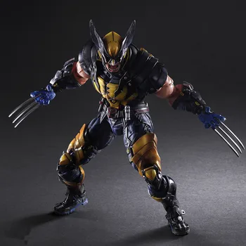 PLAY ARTS 26см Марвел X-MEN Wolverine PVC действие фигура модел играчки