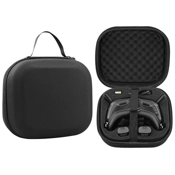 Чанта за дръжка за DJI / FPV очила V2 Стъклена транспортна защитна чанта за съхранение Калъф за носене на врата Drone Accessorie