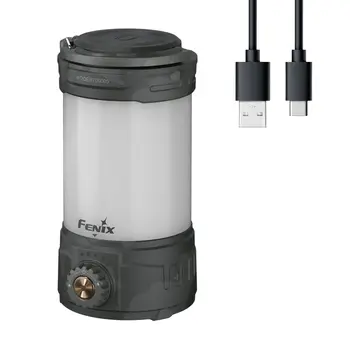 Fenix CL26R Pro 650 лумена акумулаторна къмпинг фенер-сив