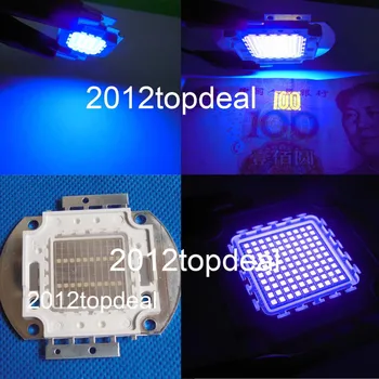  висока мощност чип LED COB светлина лилаво 395Nm- 400Nm 1W 3W 5W 10W 20W 30W 50W 100W Cure UV лампа SMD