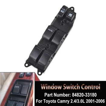 Power Master Window Control Switch Button Console за Toyota Camry 2001 - 2006 84820-33180 84820-42180 84820-33240 Авточасти