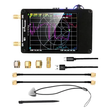 2.8 инчов TFT монитор мрежови анализатори MF HF VHF UHF цифров антенен анализатор със слот за SD карта USB 5V 120mA за VSWR фаза