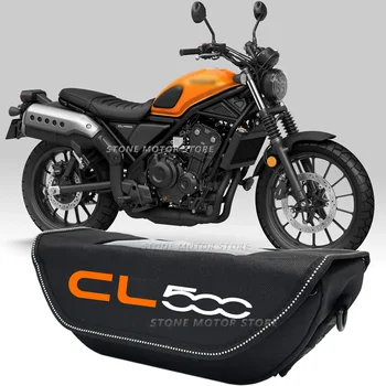 За Honda CL500 CL 500 2022 2023 Мотоциклет кормило чанта водоустойчив кормило пътуване навигация чанта