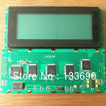 5.4 инчов FSTN 240*64 24064 240X64 графичен точков LCD дисплей сив екран T6963 черен шрифт на бялото