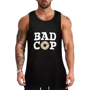 New Bad Cop Tank Top културизъм за мъже Фитнес тениски за мъже