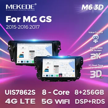 MEKEDE M6 Pro Plus AI Voice Wireless CarPlay Android Auto Radio For MG GS 2015 2016 2017 4G Car Multimedia GPS BT 2Din Head Unit