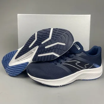 Професионални мъжки обувки за бягане Синя спортна обувка за мъже Антихлъзгащи се обувки за джогинг Мъжки дишащи обувки за фитнес