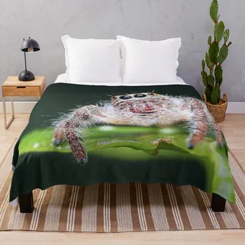 Скачащи паяк хвърлят одеяло пикник термични легла одеяла