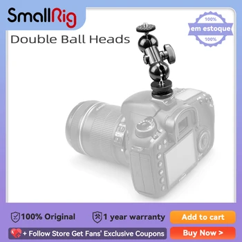 SmallRig Cool топка главата V1 многофункционален двойна топка главата с обувки Mount & 1/4