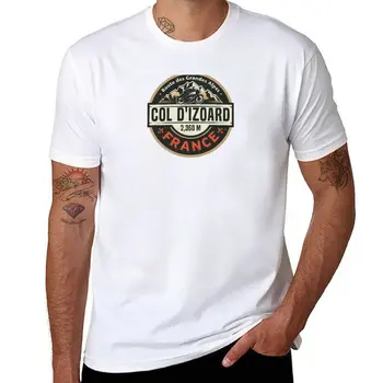 New Col d'Izoard, Route des Grandes Alpes T-Shirt kawaii дрехи лято топ смешни тениски за мъже