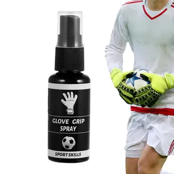 Goalie Grip Spray Soccer Grip Spray For Goalkeeper Gloves 30ml Футболни ръкавици Grip Spray Sticky Non-slip Gloves Cleaning Agent