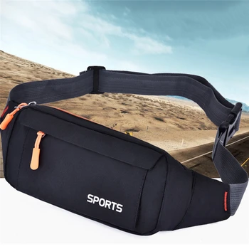 Waist Pack Жените тичане водоустойчив талията чанта мобилен телефон притежателя фитнес фитнес пътуване торбичка колан гърдите чанти