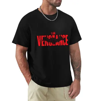 I Am Vengeance тениска графики митнически върхове извънгабаритни тениска мъже